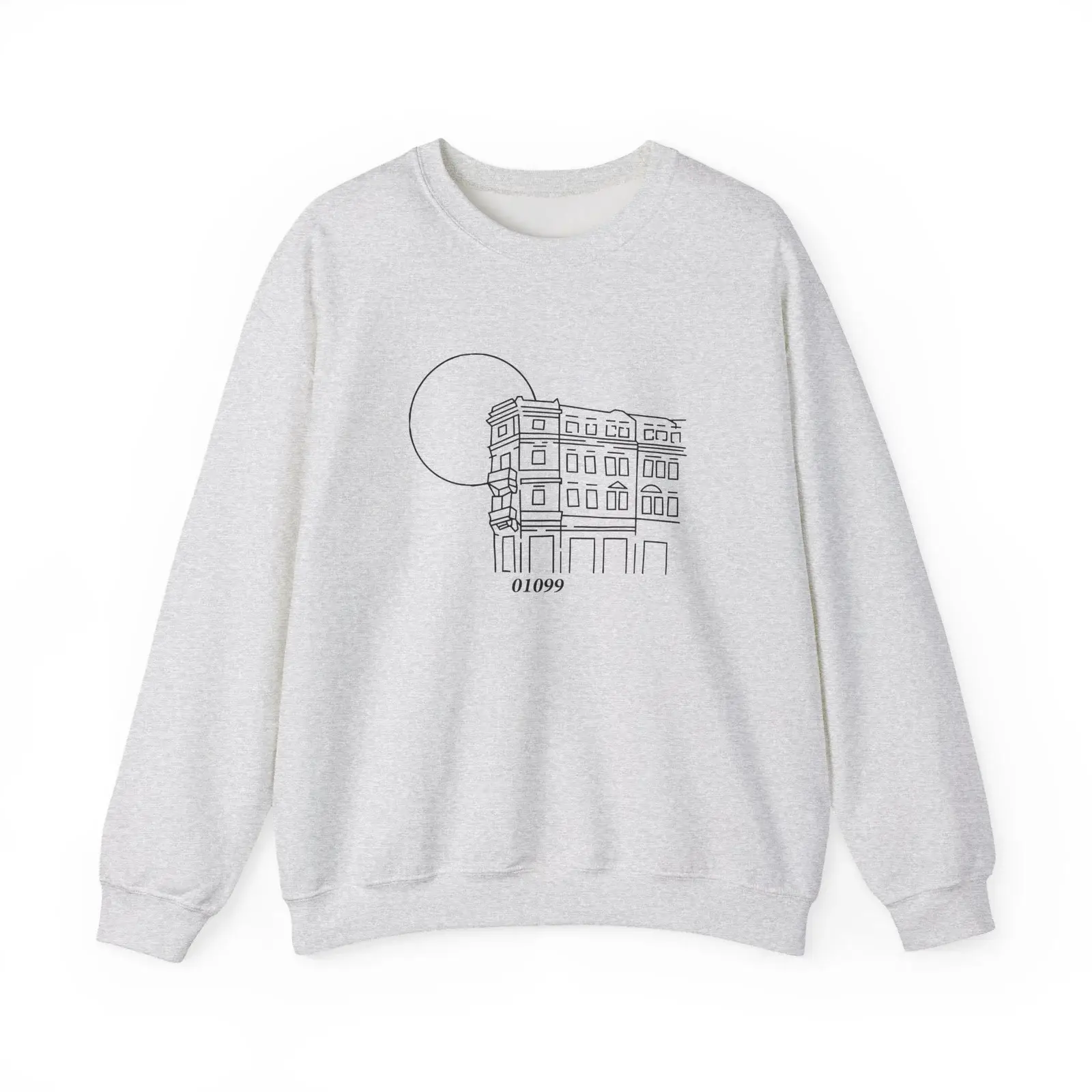 Tren Tech 01099 Altbau Unisex Heavy Blend™ Crewneck Sweatshirt Ash (2)