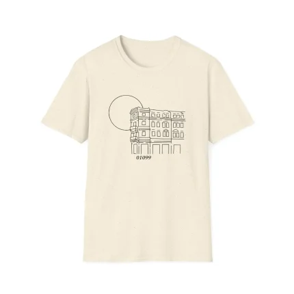 01099 Altbau Unisex Softstyle T-Shirt Natural