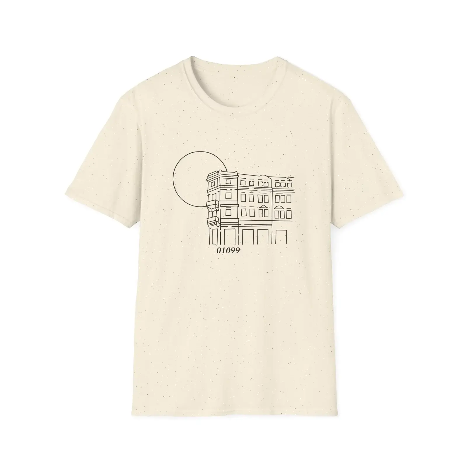 Tren Tech 01099 Altbau Unisex Softstyle T-Shirt Natural (2)