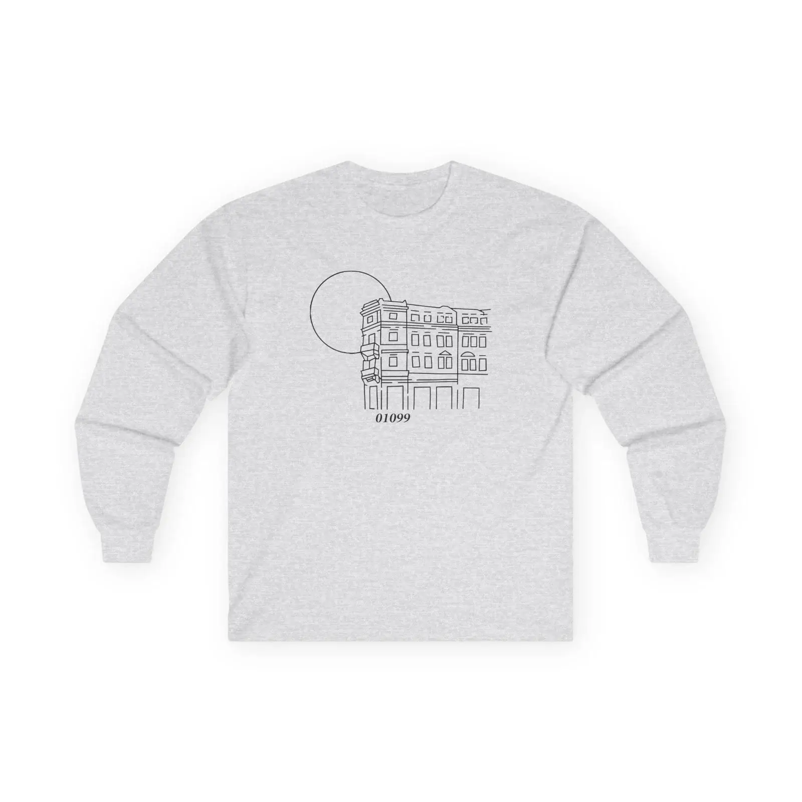 Tren Tech 01099 Altbau Unisex Ultra Cotton Long Sleeve Ash (1)
