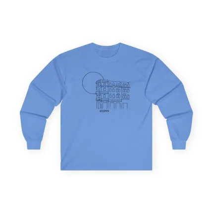 01099 Altbau Unisex Ultra Cotton Long Sleeve Carolina Blue