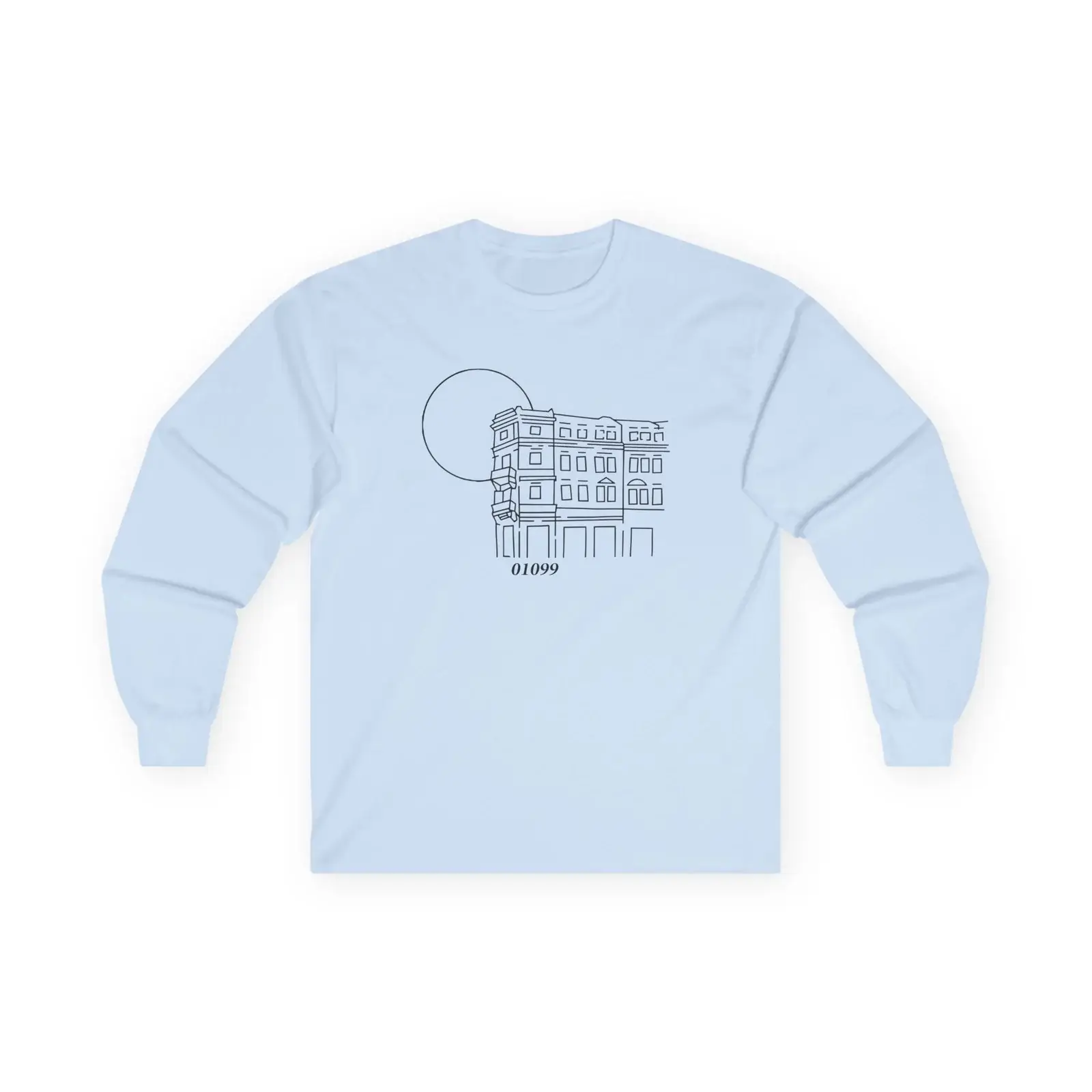 Tren Tech 01099 Altbau Unisex Ultra Cotton Long Sleeve Light Blue (2)