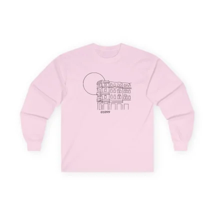 01099 Altbau Unisex Ultra Cotton Long Sleeve Light Pink