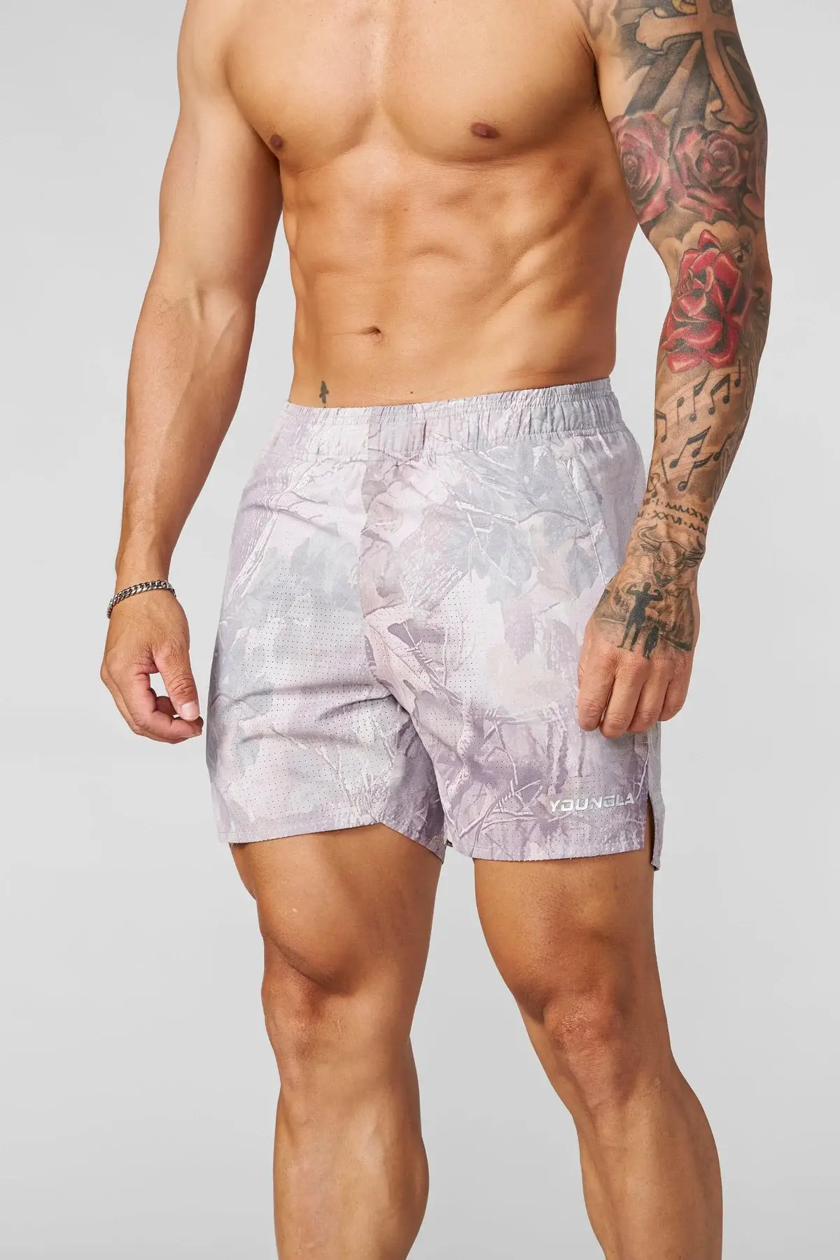 Tren Tech 1028 - Weightless Shorts Desert Tan Tree Camo (2)