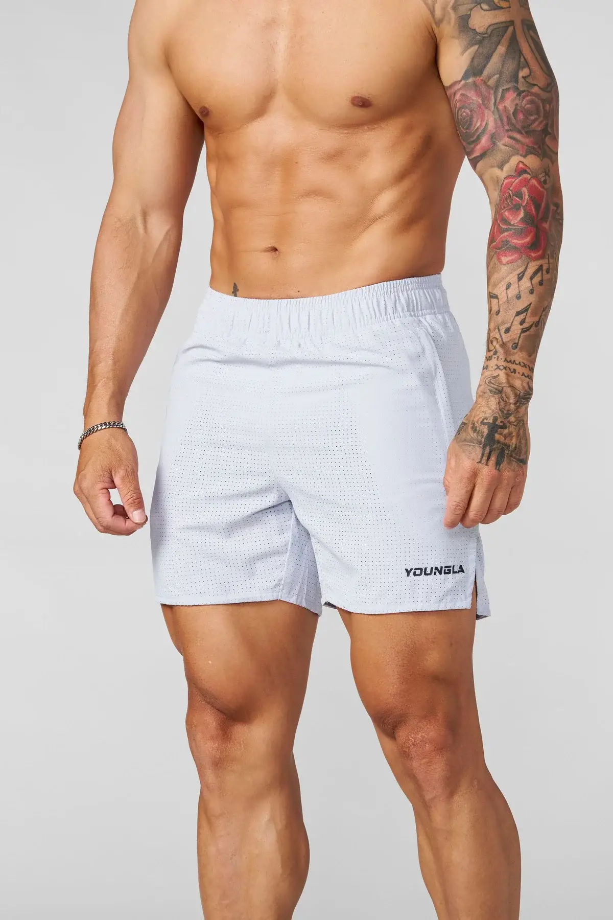 Tren Tech 1028 - Weightless Shorts Light Grey (2)