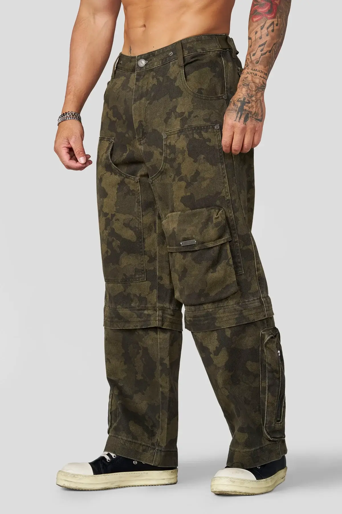 Tren Tech Youngla 6006 - Cargo Rave Pants Green (3)