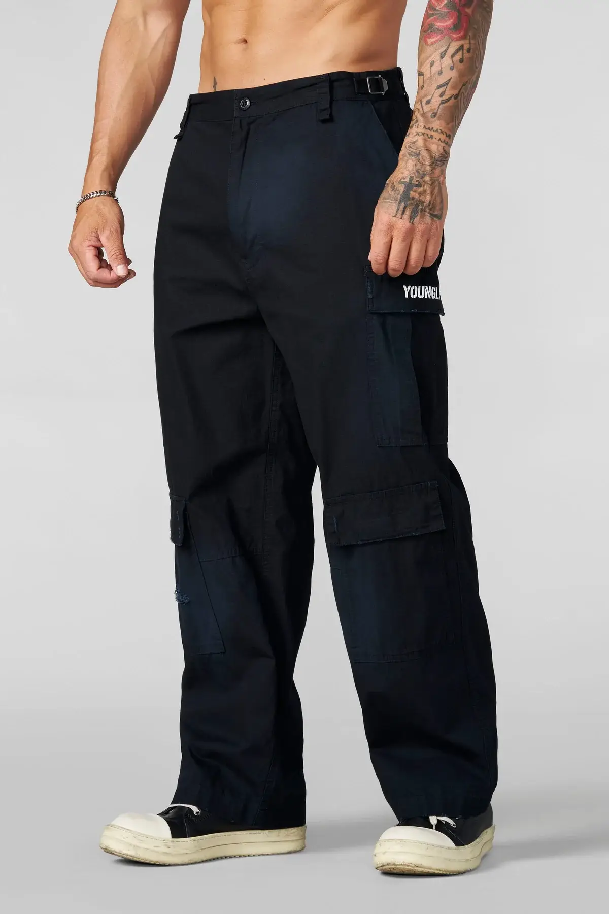 Tren Tech Youngla 6069 - Combat Pants Black Wash