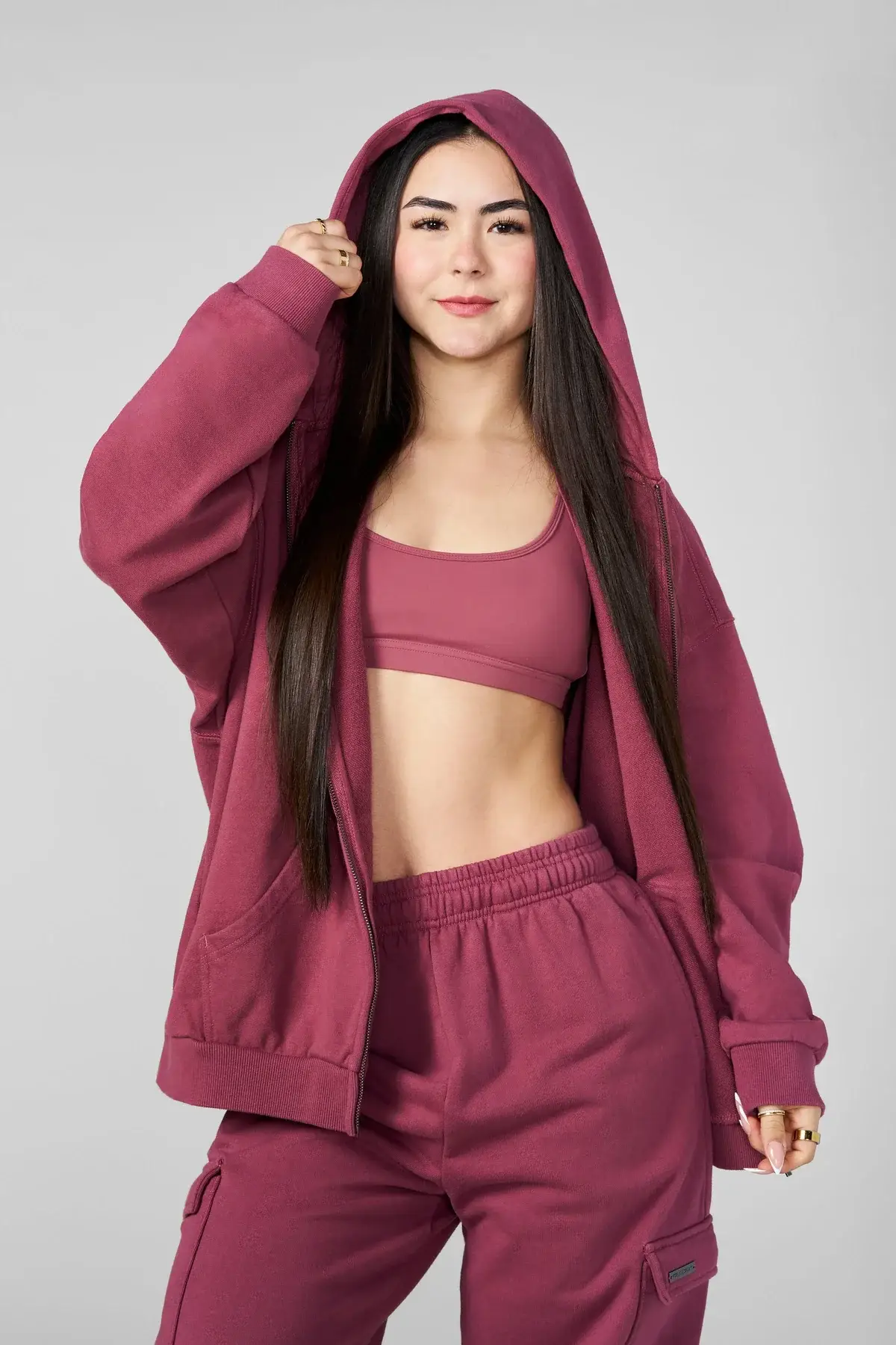 Tren Tech Youngla W5215 - Kove Zip Hoodie (2)