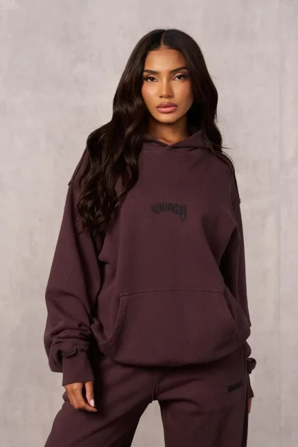 W549 Rebel Hoodie Plum Purple
